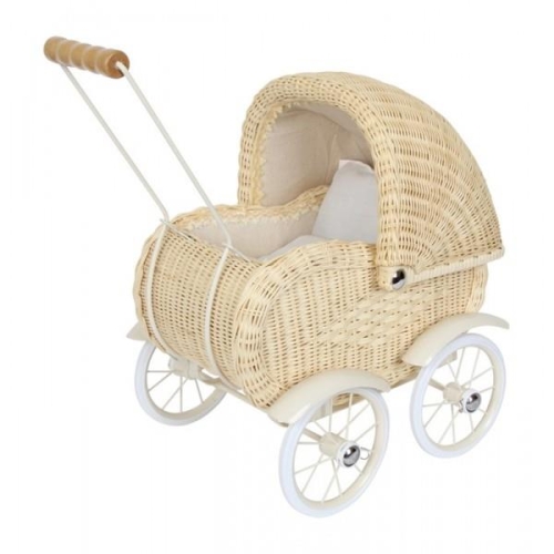 Carro de muñeca Legler en blanco