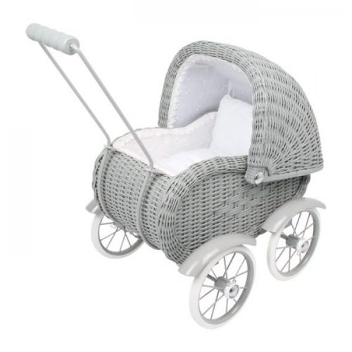 Carrito Legler muñeca gris