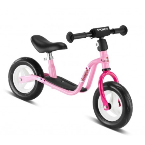 Bicicleta de equilibrio Puky LRM rosa claro pequeña