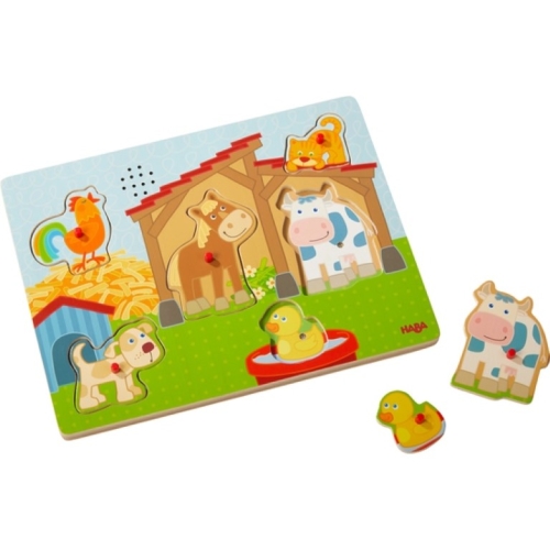 Haba Sound Puzzle en la granja