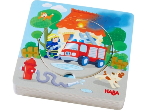 Haba Insect Puzzle Bombero Acción