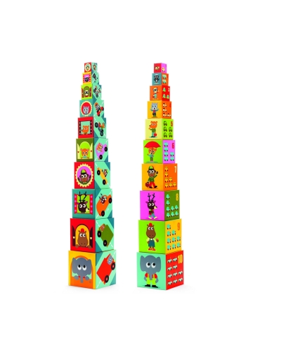 Djeco stacking tower Vehículos