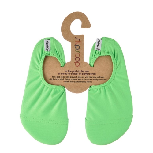Slipstop Zapato de natación para niños M (27-29) Neon Green Junior