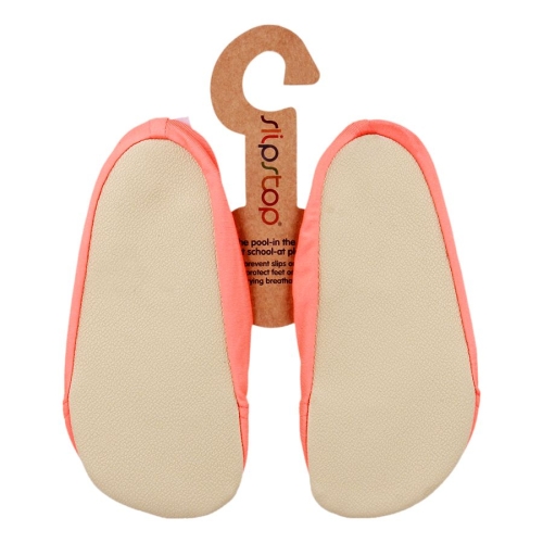 Slipstop Zapato de natación para niños L (30-32) naranja neón