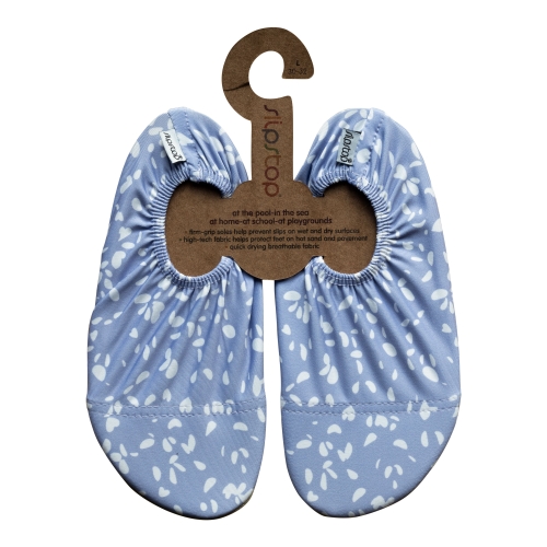 Slipstop Zapato de natación para niños XL (33-35) lila con hojas