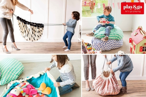 Play &amp; Go Storage bag Alfombra de juego Roadmap