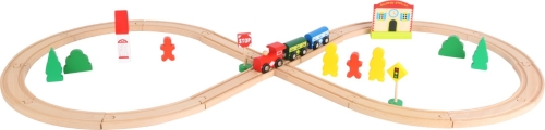 Legler Train con la estación de tren