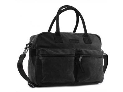 Kidzroom Nursery Bag / Diaper Bag Vision of Love Black con compartimentos
