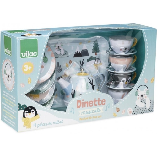Juego de té musical Vilac Helado Michelle Carlslund