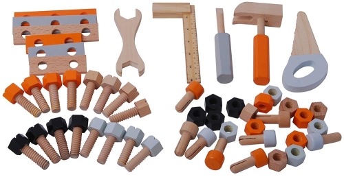 Playwood Workbench con herramientas
