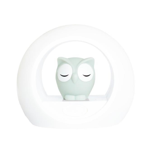 Zazu Nightlight Lou Owl Grey