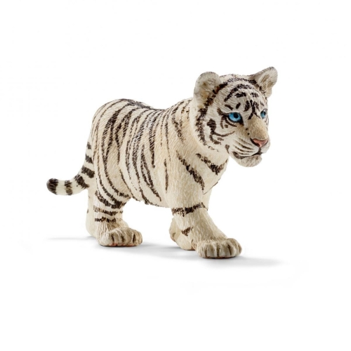 Schleich 14732 Tiger Cub, blanco