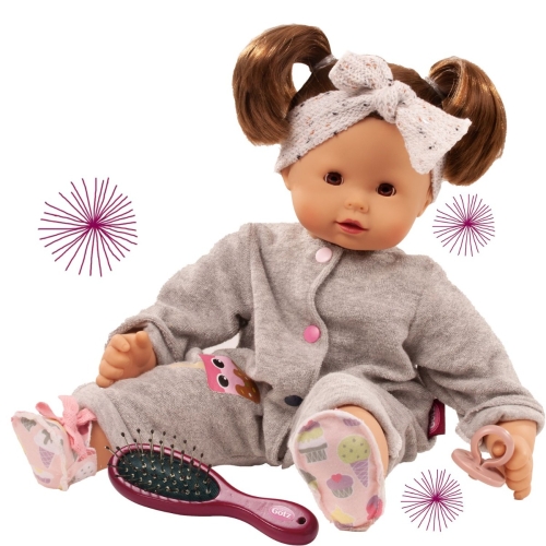 Götz Maxy Muffin, Niña Popsicle, pelo castaño, ojos soñolientos, 42 cm