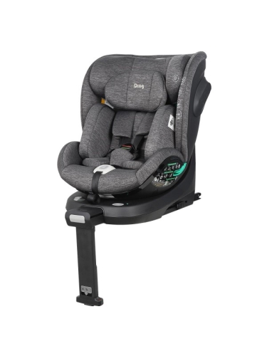 Silla de auto Ding talla I Fynn 40-150 cm 360° Gris