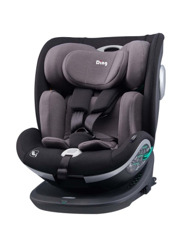 Silla de auto Ding talla I Mace 40-150 cm 360° Negro/Gris