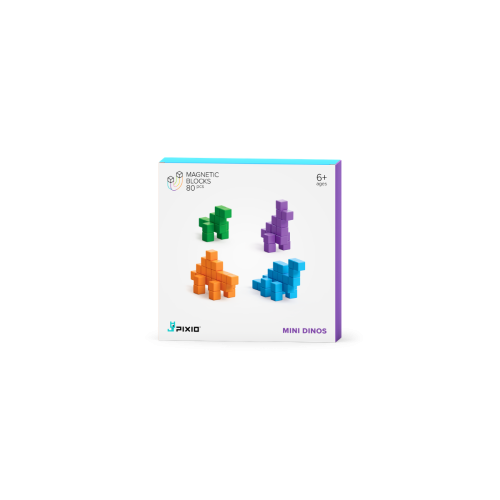 Pixio Juguete Magnético Mini Dinos 80 piezas