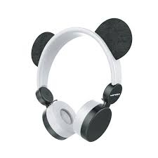 Auriculares Kidywolf Kidyears Negro/Blanco