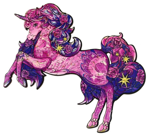 Eureka Arco Iris Puzzle de Madera Unicornio