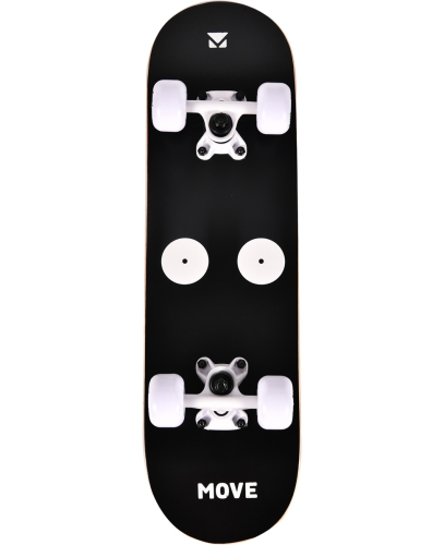 Move Skateboard Ojos Negro
