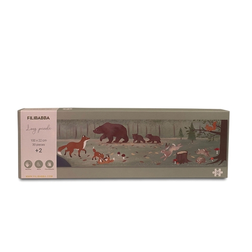 Filibabba Puzzle de 30 piezas Animales nórdicos