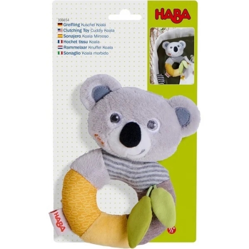 Haba sonajero peluche koala