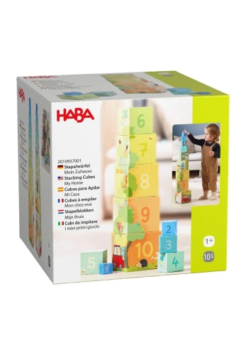 Haba Bloques apilables Mi casa