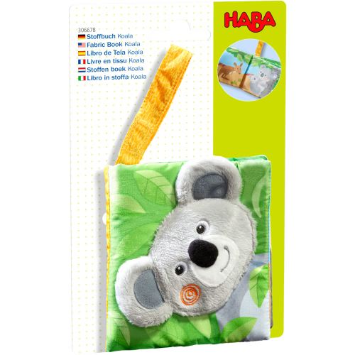 Libro de tela Haba Koala