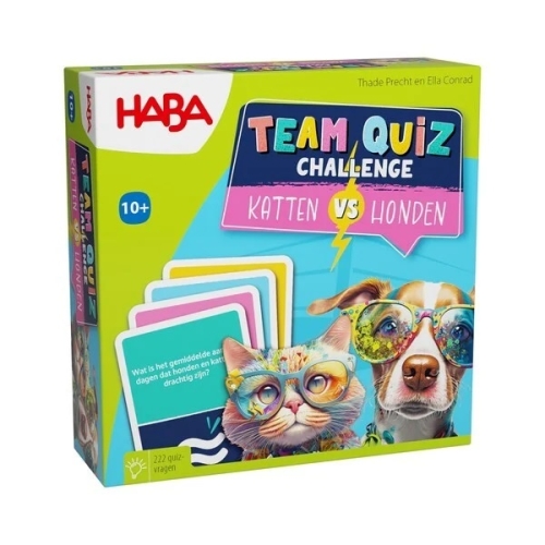 Haba Team Quiz Challenge Gatos vs Perros