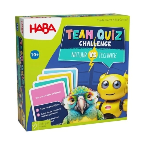 Haba Team Quiz Challenge Naturaleza vs Tecnología