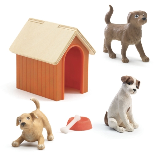 Caseta Djeco con perros