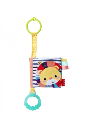 Infantino Link &amp; Squeak Animales Crinkle Libro