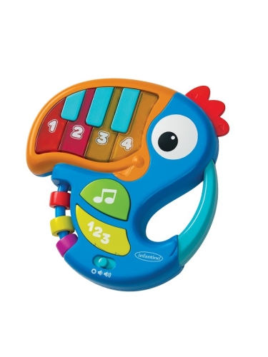 Infantino Piano y Números Piel Tucán
