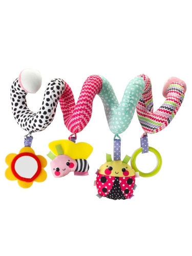 Infantino Juguete Espiral Rosa