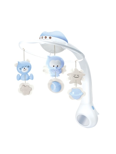 Infantino WOM Móvil musical 3 en 1 Azul