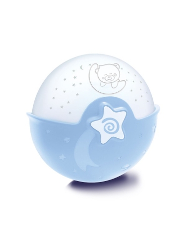 Infantino WOM Luz Calmante y Proyector Azul