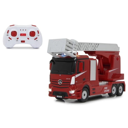 Jamara Coche de bomberos teledirigido Mercedes-Benz Antos 1:24