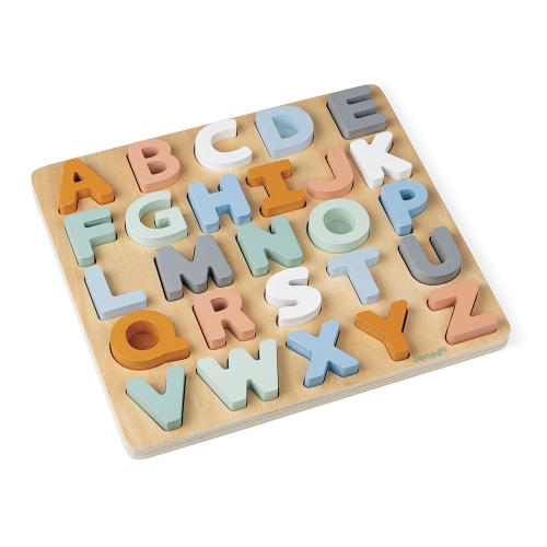Janod Sweet Cocoon Puzzle alfabético