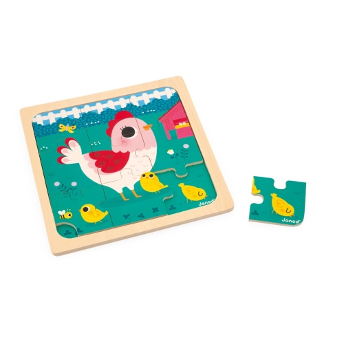 Janod Puzzle Gallina Henriette