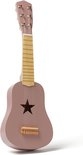 Concepto infantil Guitarra de juguete de madera Lila