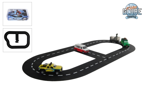 Puzzle infantil Globe Autobahn Road Parts 18 piezas