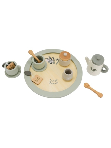 Etiqueta - Juego de té - Verde oliva