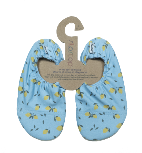 Slipstop Zapatilla de natación para niños S (24-26) Limón