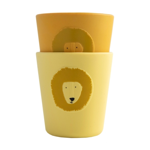 Vaso de silicona Trixie Pack de 2 Mr Lion