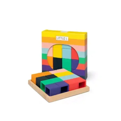 Juego de bloques Little L Colores vivos