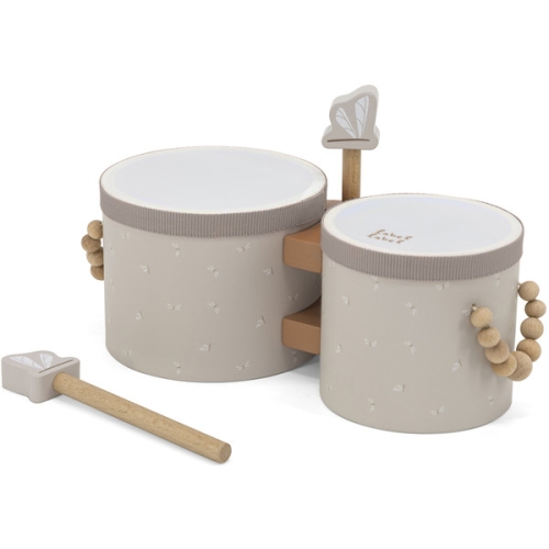 Label Label Bongos de madera Turrón