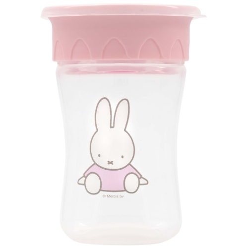 Miffy Vaso antifugas 360 ° 300ml Rosa