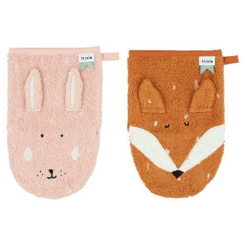Set de 2 toallitas Trixie Mrs. Rabbit /Mr. Fox