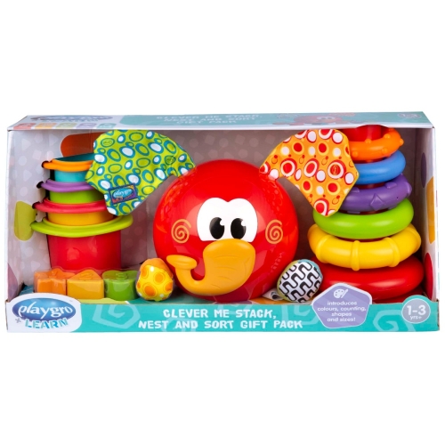 Set de regalo Playgro Clever me Stack Nest and Sort