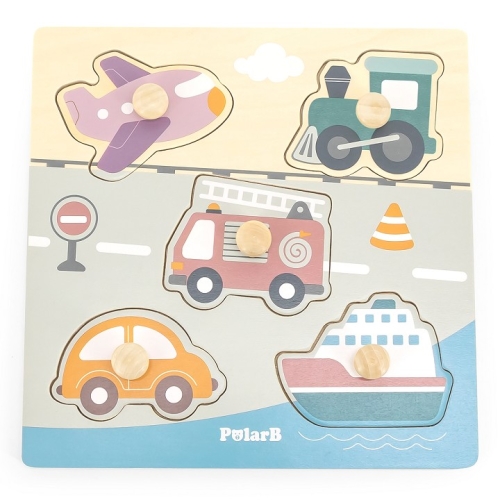 Botón PolarB Transporte de puzzles