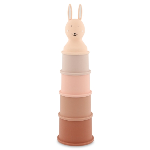 Trixie Macetas apilables Sra. Conejo 5 piezas